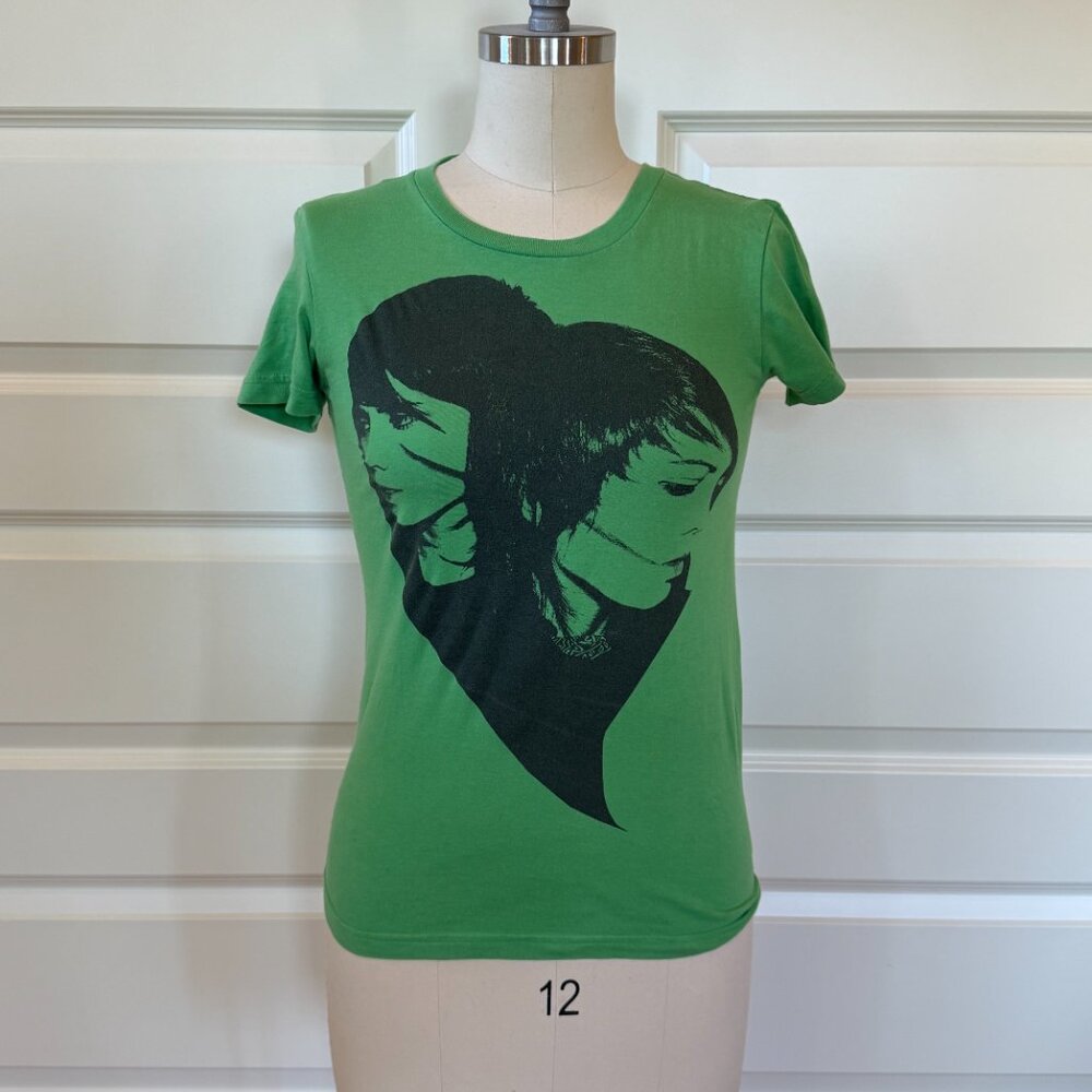 Tegan and Sara Concert Tee for The Con Tour in 2007! American Apparel, Medium
